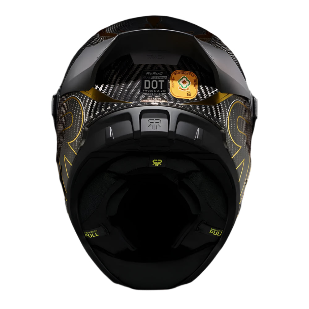 Ruroc AT4.0 Track Titan Gold FREE UK Delivery, FREE 365 Day Returns | Moto Central