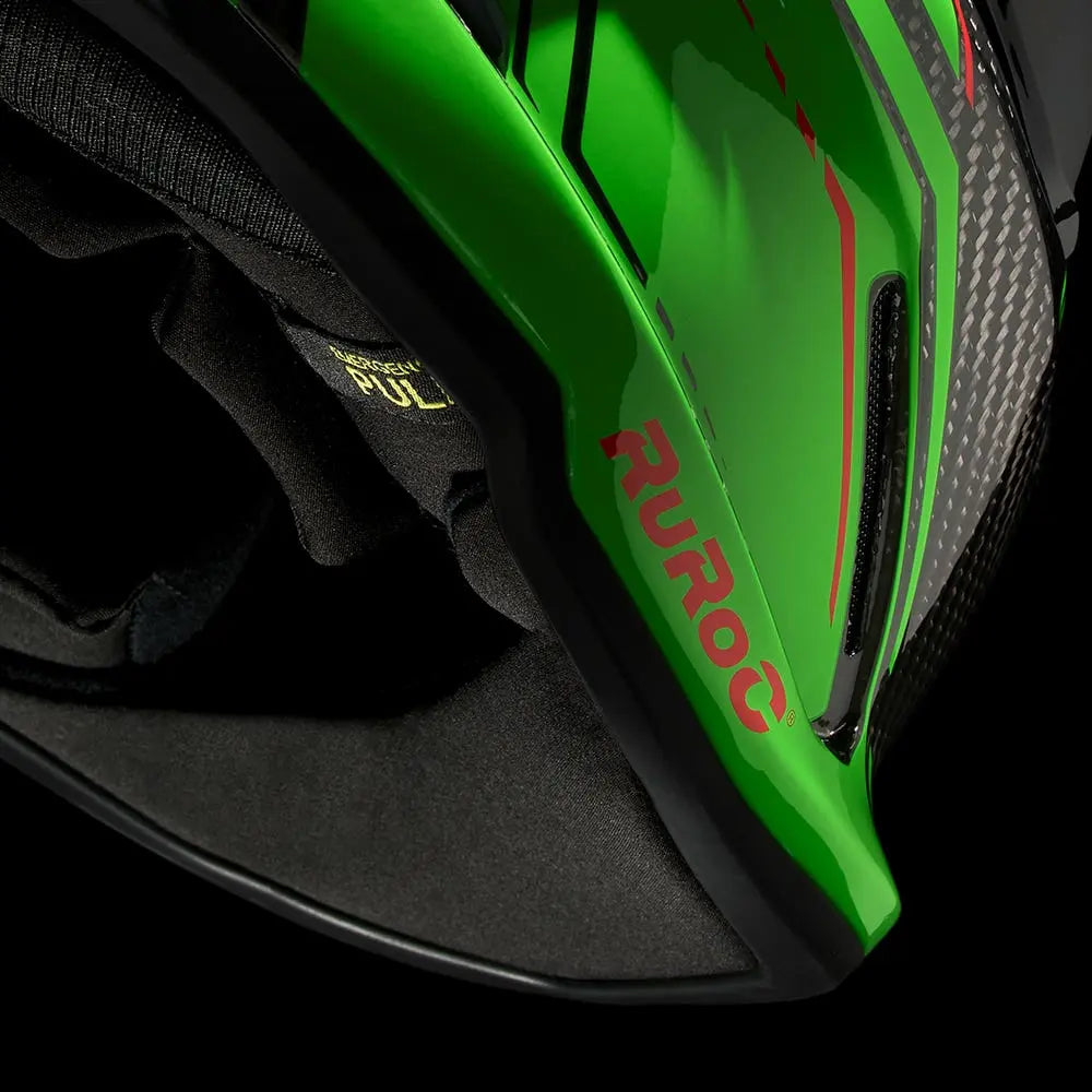 Ruroc AT4.0 Track Viper Green FREE UK Delivery, FREE 365 Day Returns | Moto Central