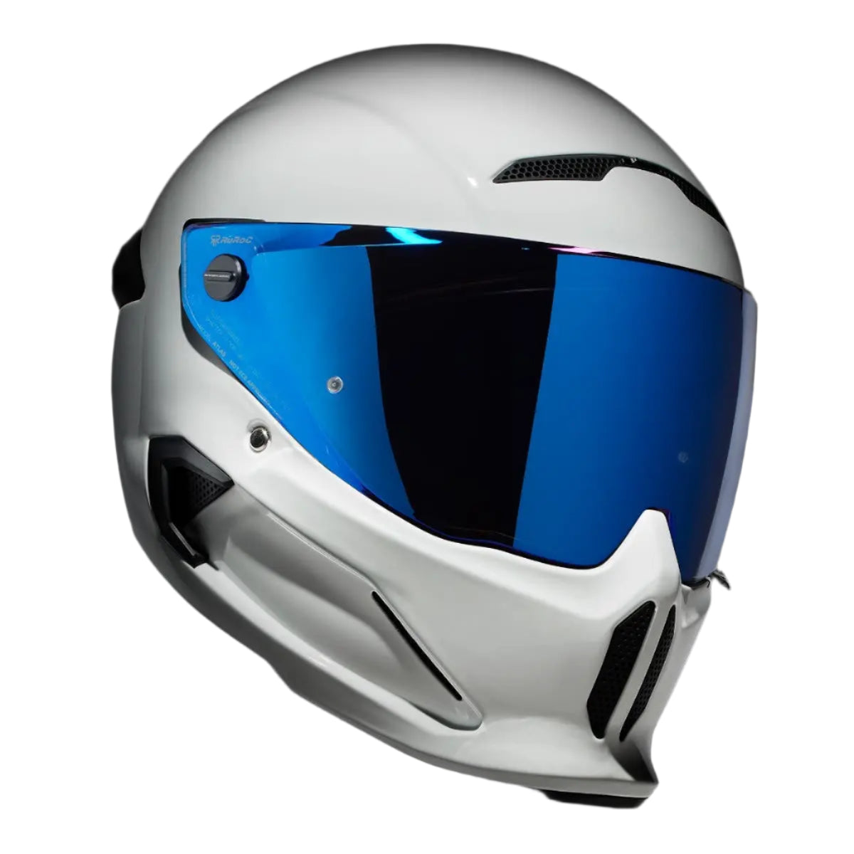 Ruroc AT4.0 Visor Blue Iridescent FREE UK Delivery, FREE 365 Day Returns | Moto Central
