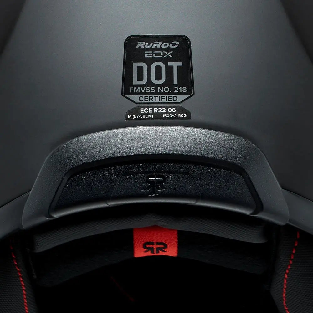 Ruroc EOX Core Black FREE UK Delivery, FREE 365 Day Returns | Moto Central