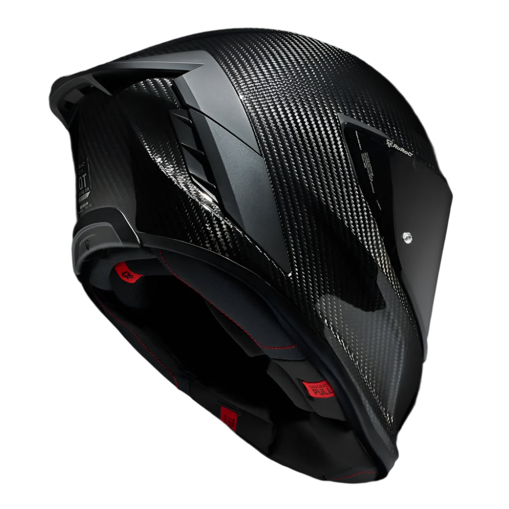 Ruroc EOX Liquid Carbon Black FREE UK Delivery, FREE 365 Day Returns | Moto Central