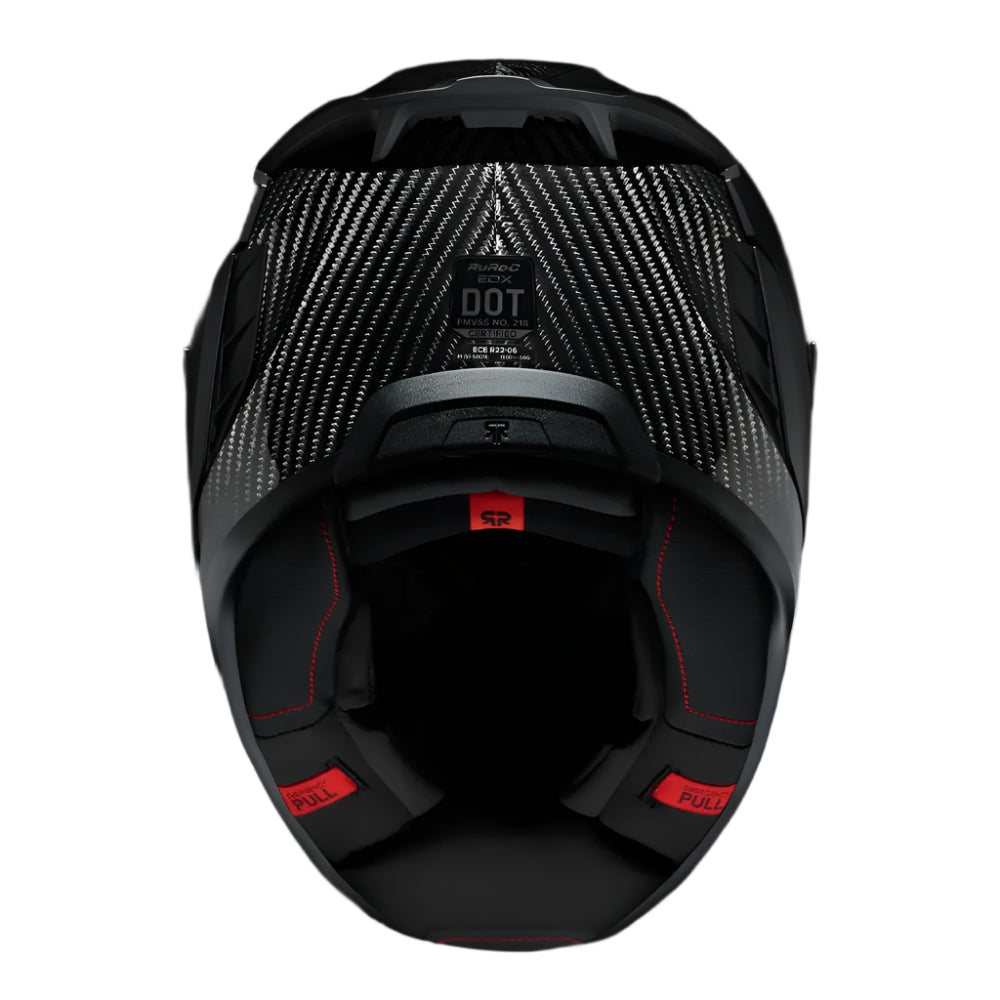 Ruroc EOX Liquid Carbon Black FREE UK Delivery, FREE 365 Day Returns | Moto Central