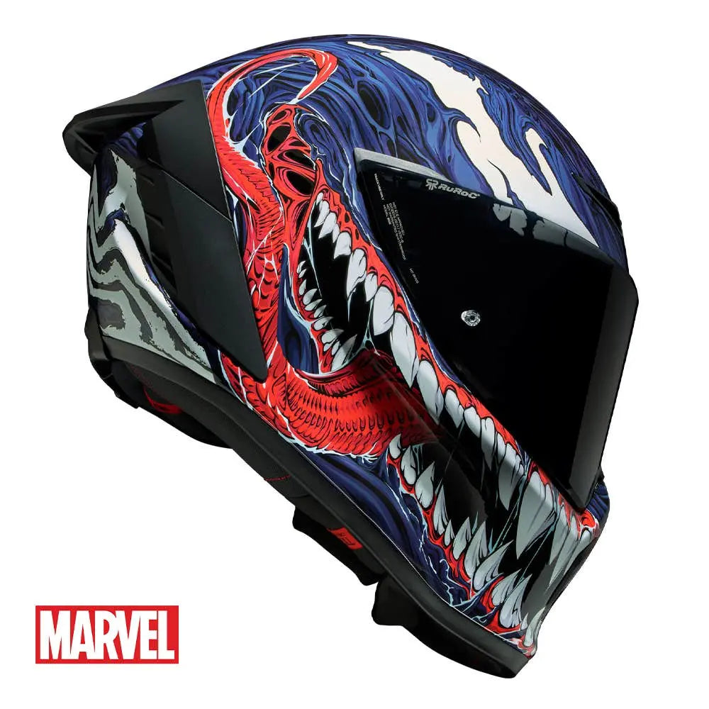 Ruroc EOX Marvel's Venom FREE UK Delivery, FREE 365 Day Returns | Moto Central