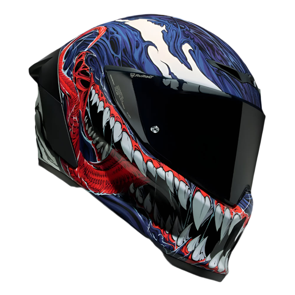 Ruroc EOX Marvel's Venom FREE UK Delivery, FREE 365 Day Returns | Moto Central