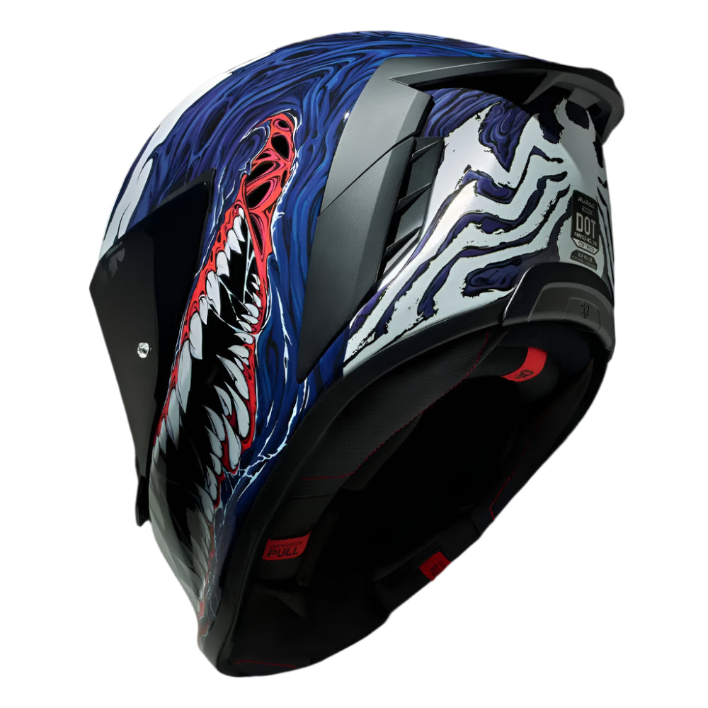 Ruroc EOX Marvel's Venom FREE UK Delivery, FREE 365 Day Returns | Moto Central