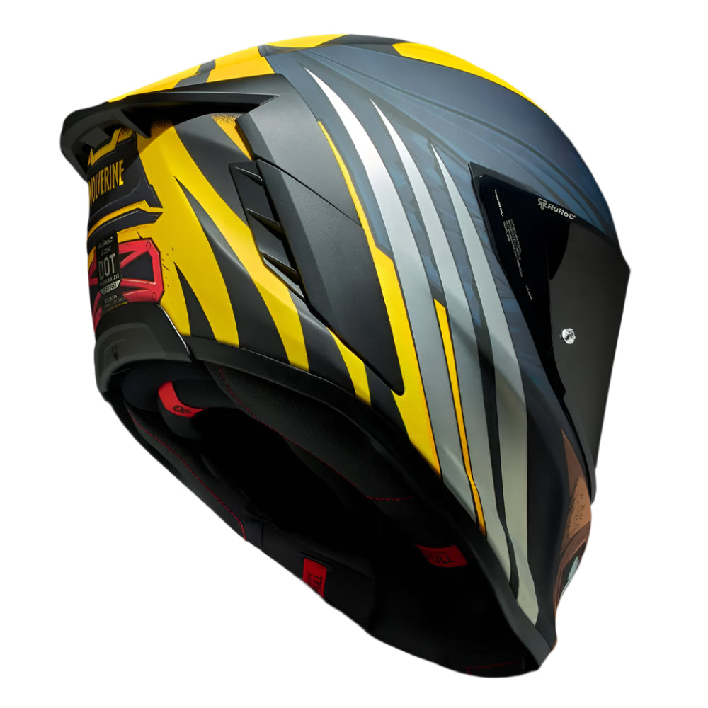 Ruroc EOX Marvel's Wolverine FREE UK Delivery, FREE 365 Day Returns | Moto Central