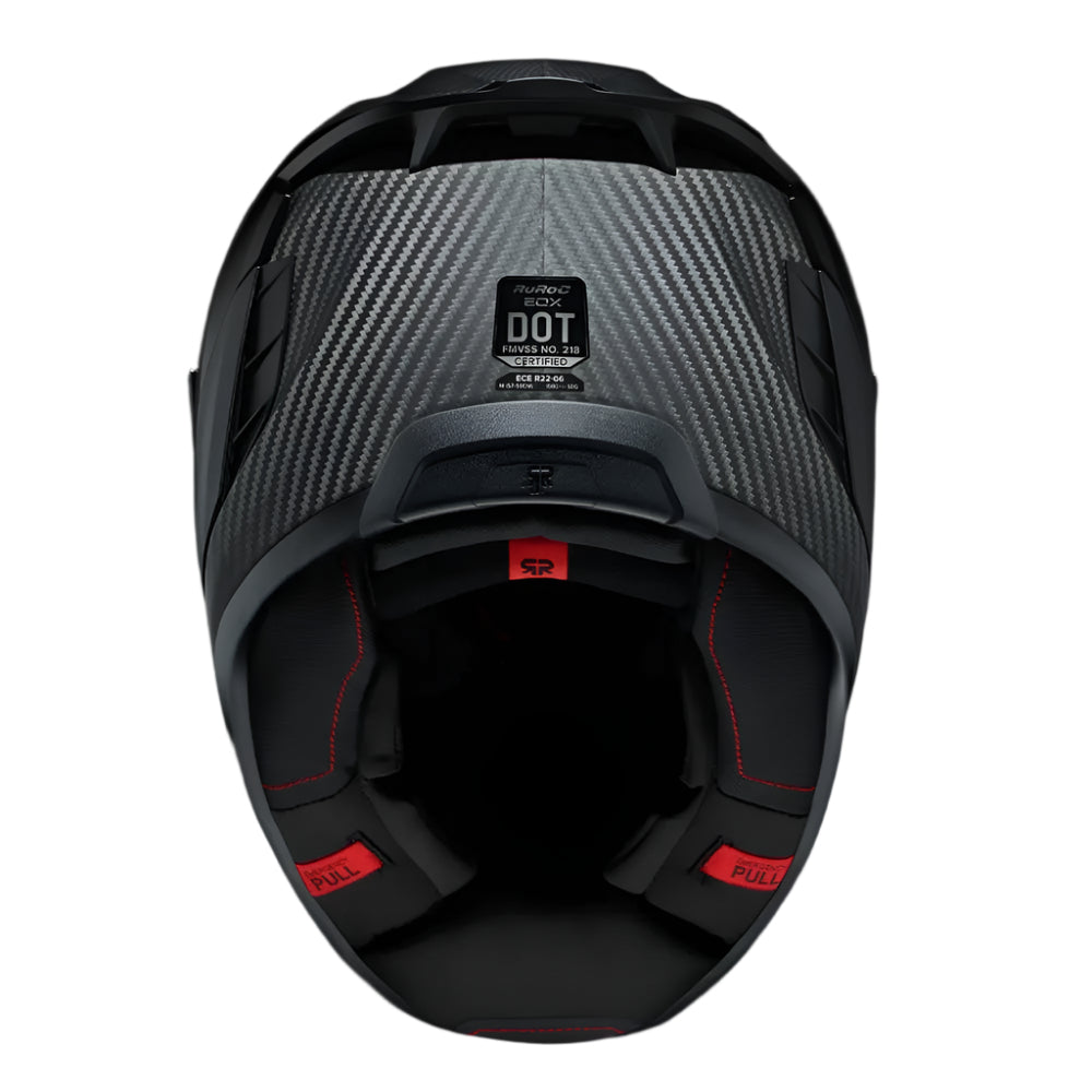 Ruroc EOX Raw Carbon FREE UK Delivery, FREE 365 Day Returns | Moto Central