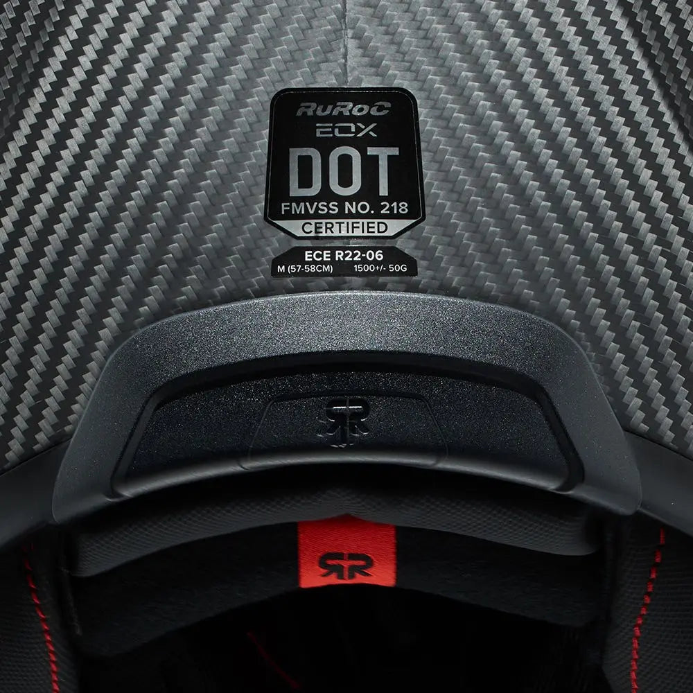 Ruroc EOX Raw Carbon FREE UK Delivery, FREE 365 Day Returns | Moto Central