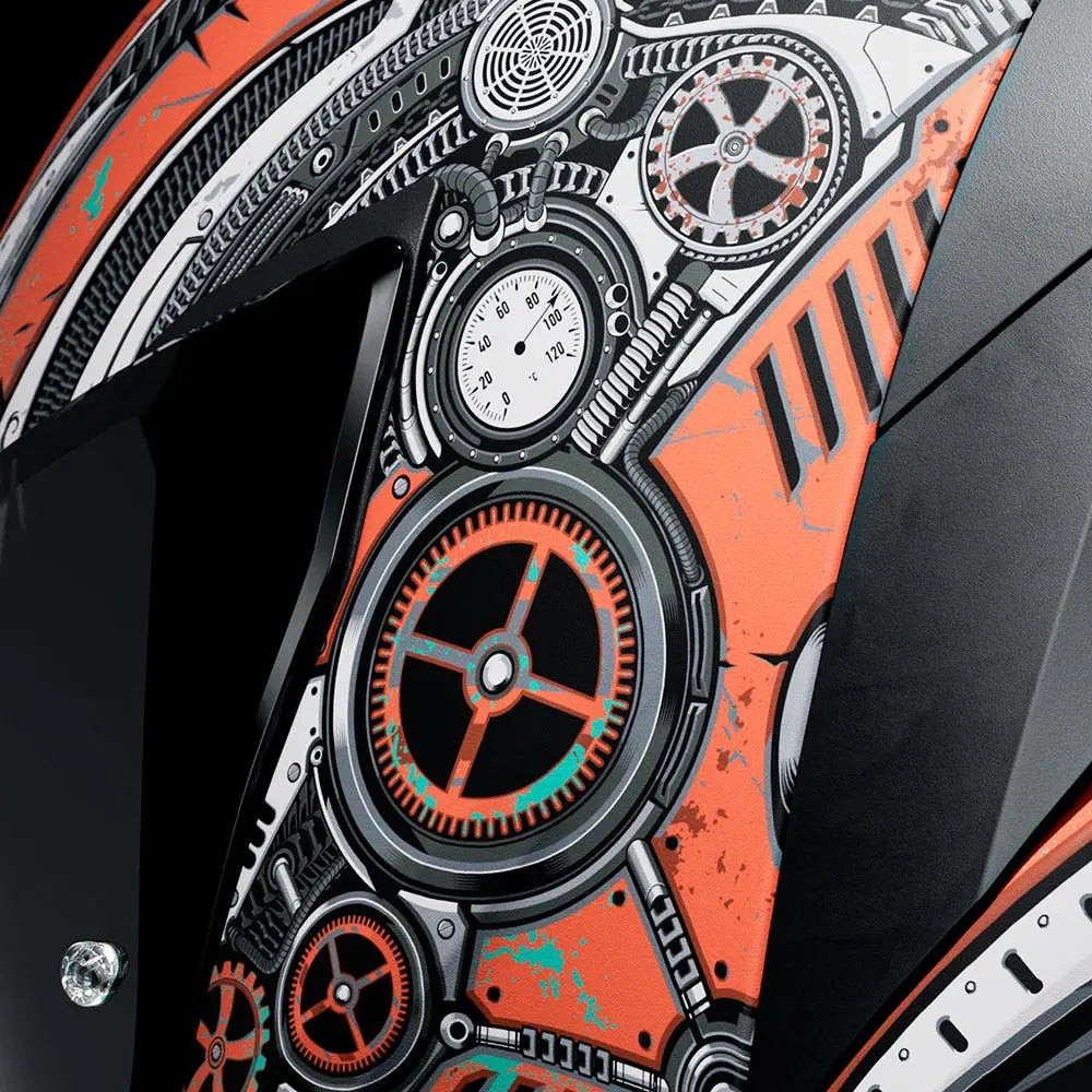 Ruroc EOX Steamrider FREE UK Delivery, FREE 365 Day Returns | Moto Central