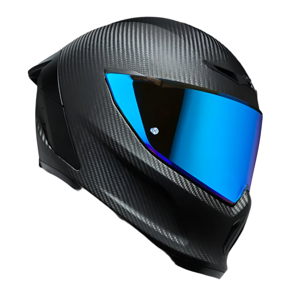 Ruroc EOX Visor Blue Iridescent FREE UK Delivery, FREE 365 Day Returns | Moto Central