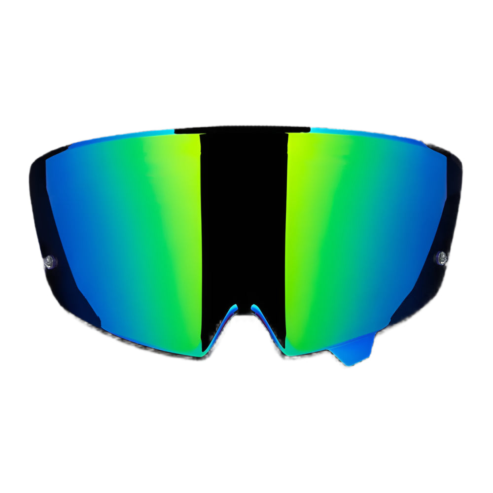 Ruroc EOX Visor Green Iridescent FREE UK Delivery, FREE 365 Day Returns | Moto Central