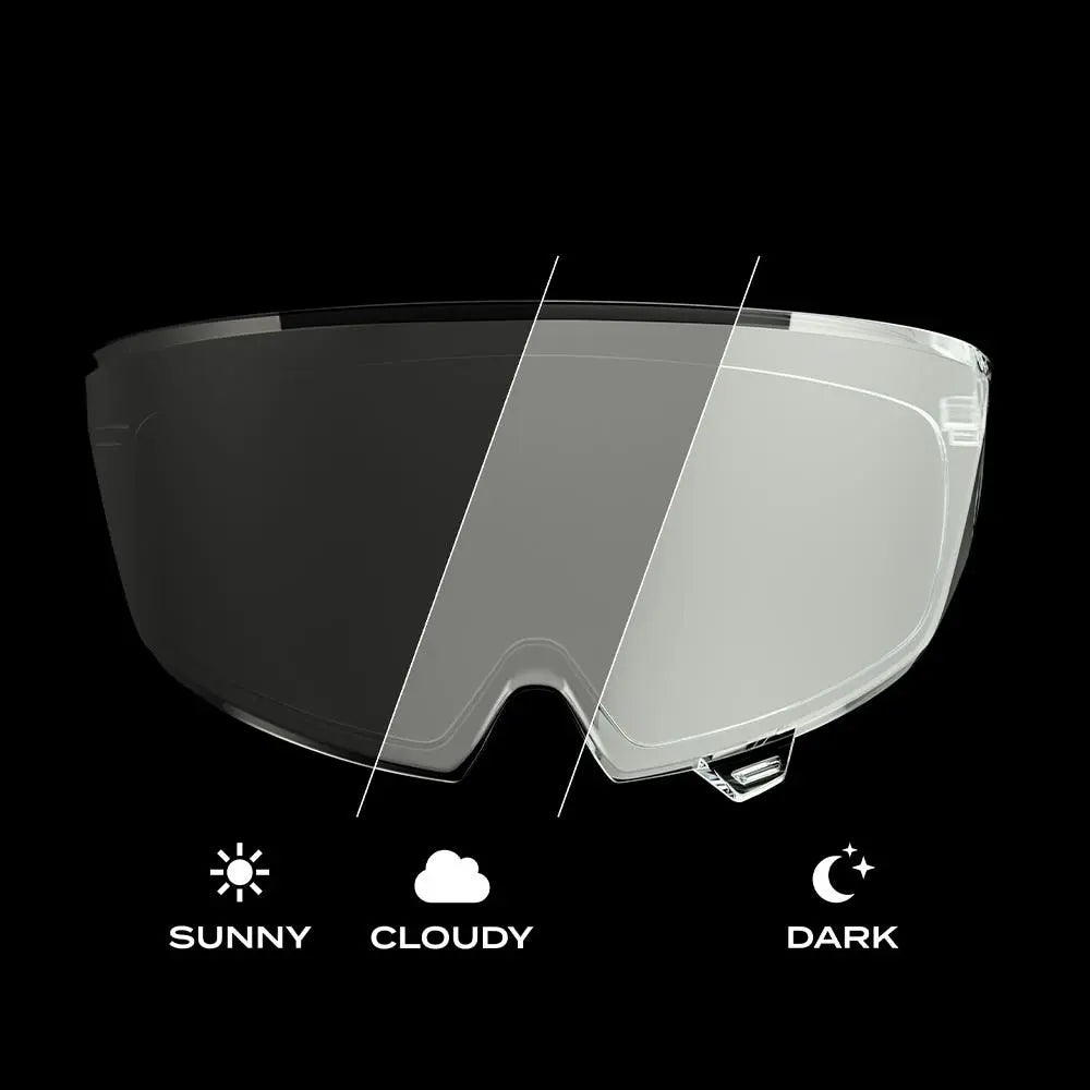 Ruroc EOX Visor Photochromic FREE UK Delivery, FREE 365 Day Returns | Moto Central