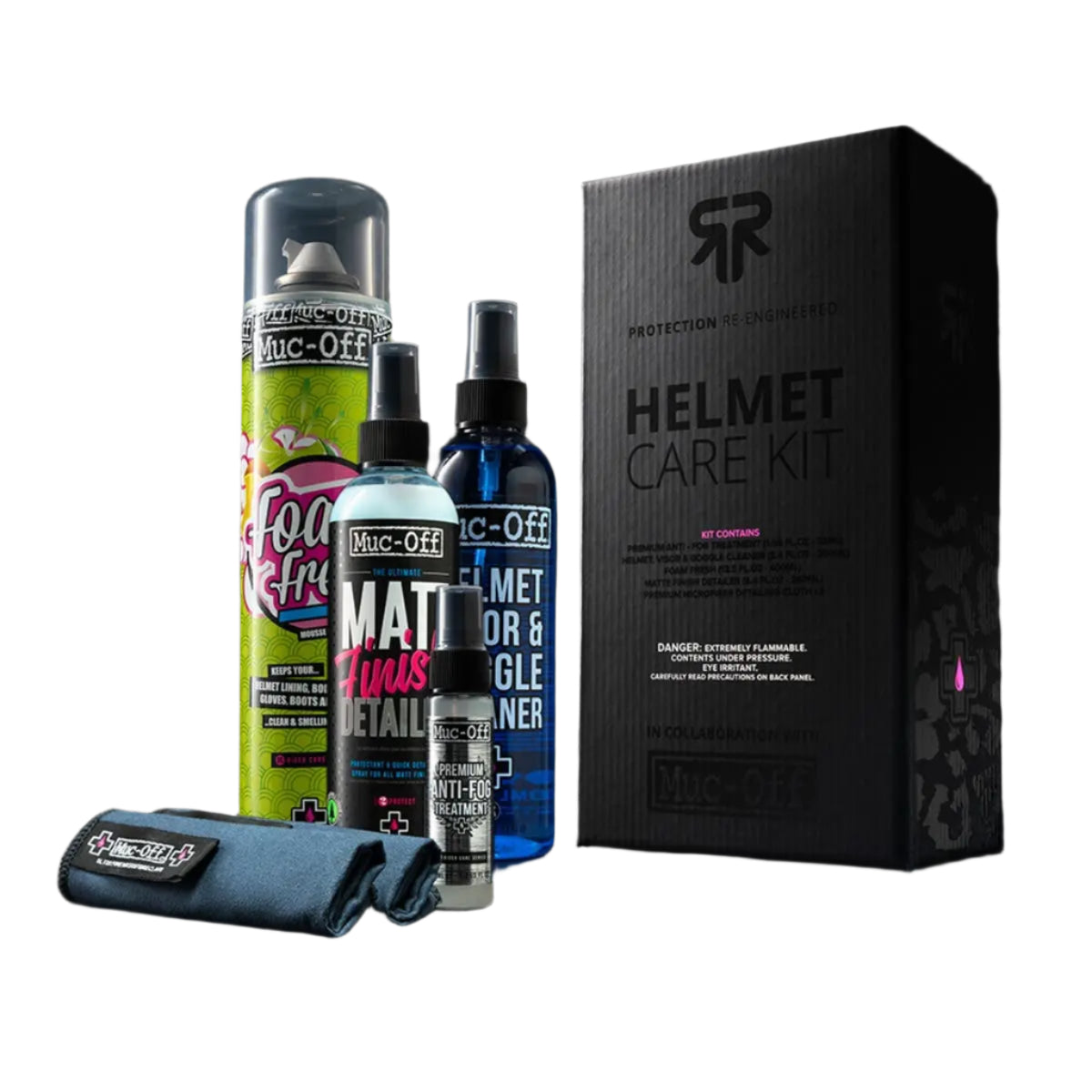 Ruroc Muc-Off™ X Ruroc - Helmet Care Kit FREE UK Delivery, FREE 365 Day Returns | Moto Central