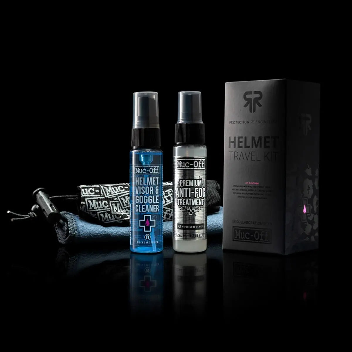 Ruroc Muc-Off™ X Ruroc Helmet Travel Kit FREE UK Delivery, FREE 365 Day Returns | Moto Central