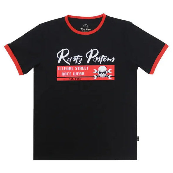 Rusty Pistons Duluth T-Shirt Black — front product view