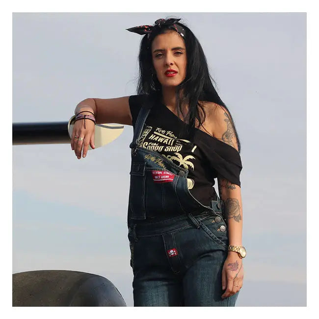 Rusty Pistons Hawaii Ladies T-Shirt - FREE UK Shipping, FREE 365 Day Returns | Moto Central