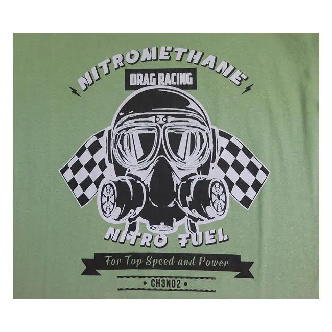 Rusty Pistons Nitromethane T-Shirt - FREE UK Shipping, FREE 365 Day Returns | Moto Central