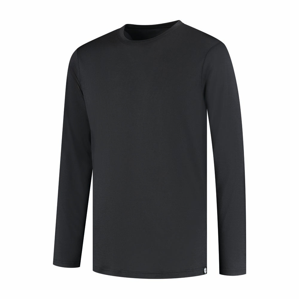 Rusty Stitches Merino Base Layer 150 Long Sleeves T-Shirt Black - FREE UK Delivery, FREE 365 Day Returns | Moto Central