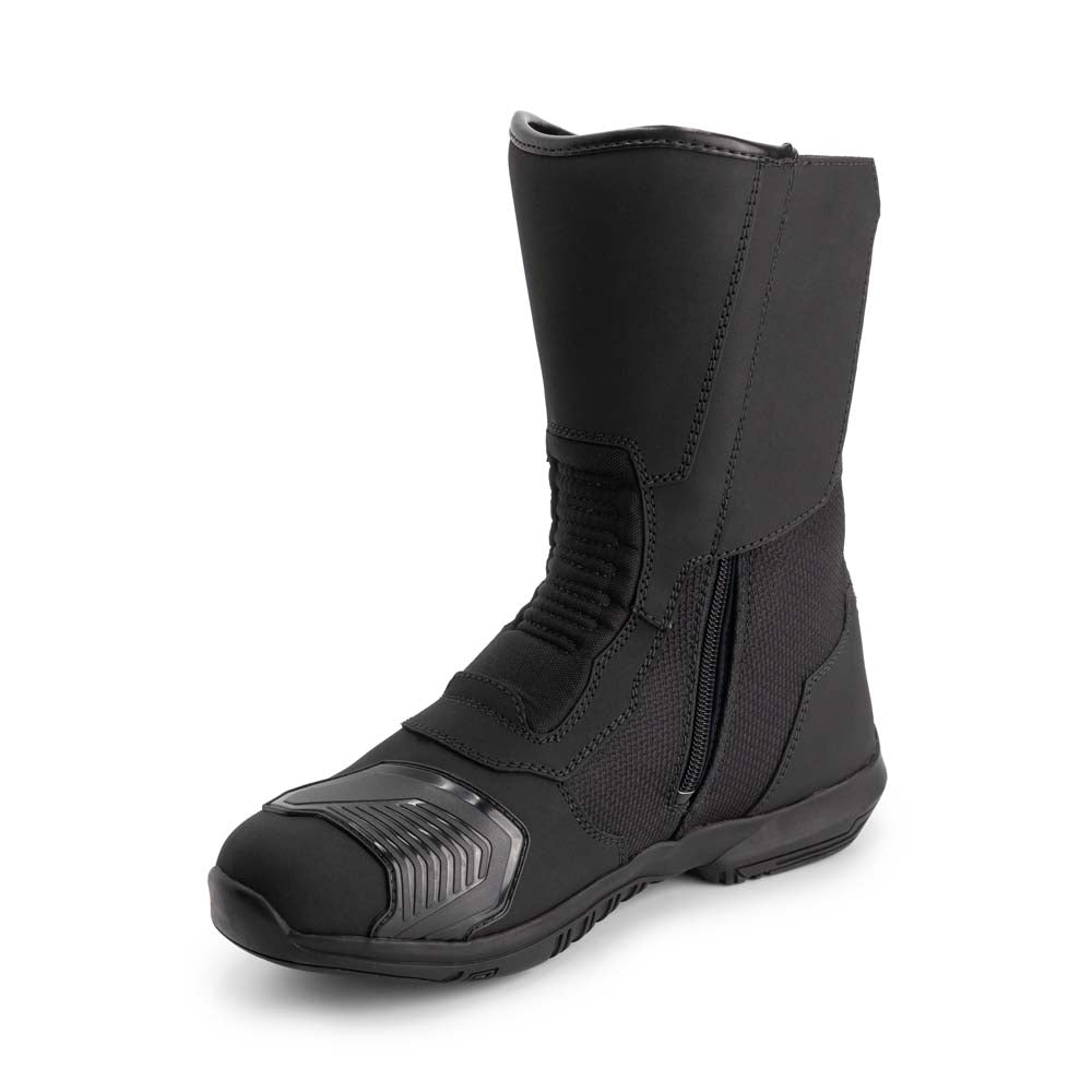 Rusty Stitches Bobby V2 Boots Black - FREE UK Delivery, FREE 365 Day Returns | Moto Central