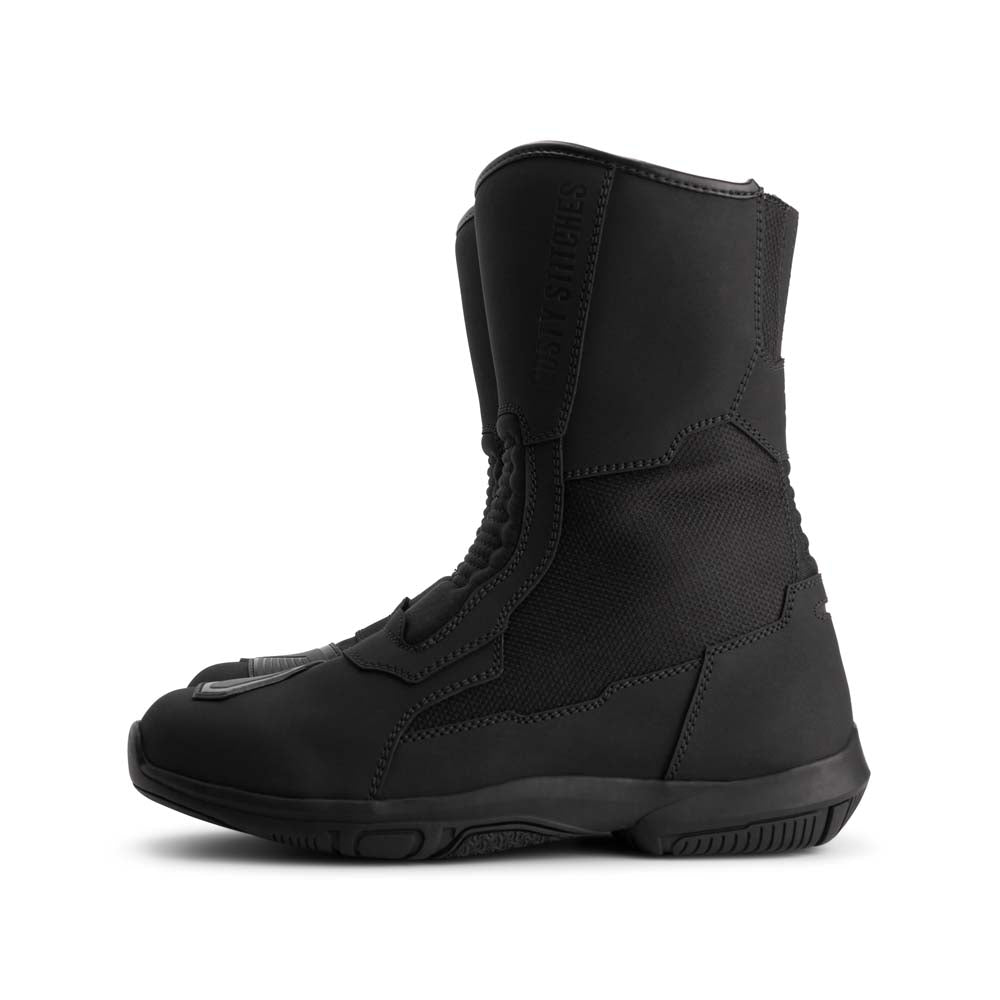 Rusty Stitches Bobby V2 Boots Black - FREE UK Delivery, FREE 365 Day Returns | Moto Central