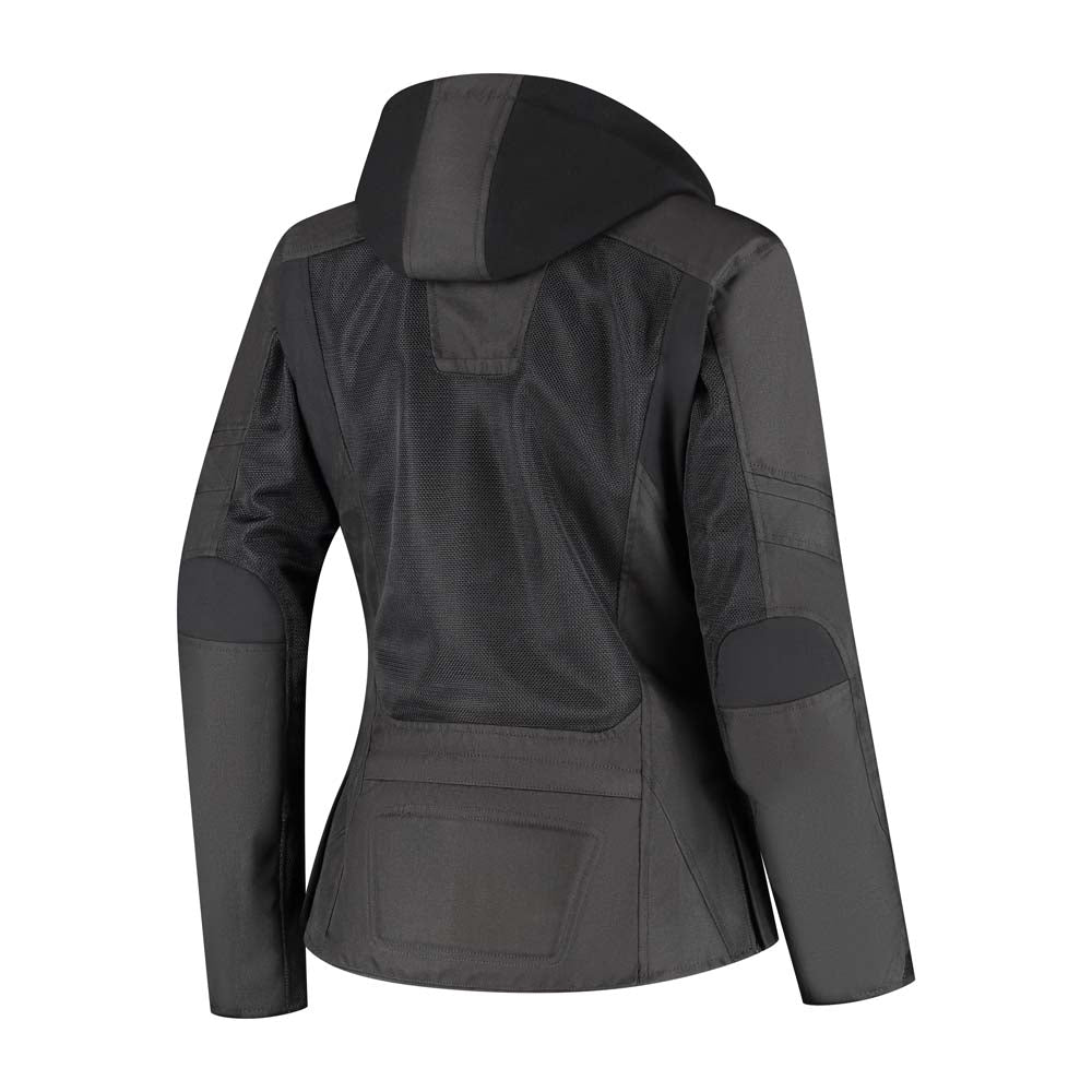 Rusty Stitches Caroline Ladies Textile Jacket Black - FREE UK Delivery, FREE 365 Day Returns | Moto Central