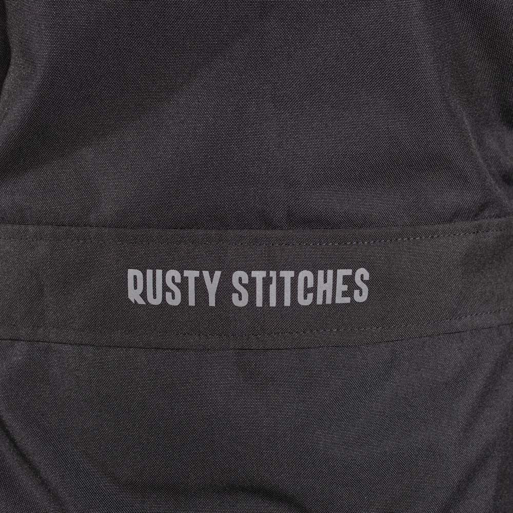Rusty Stitches Luke Textile Jacket Black / Fluo Yellow - FREE UK Delivery, FREE 365 Day Returns | Moto Central