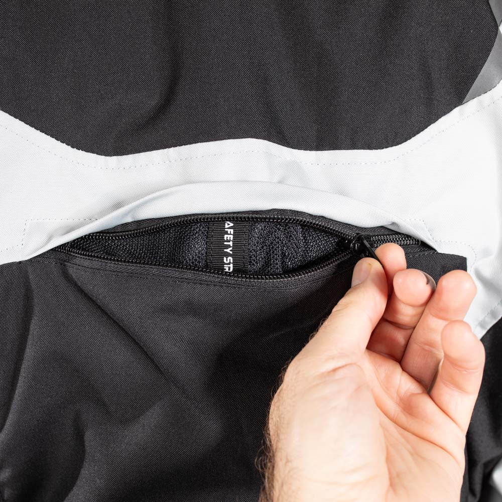 Rusty Stitches Luke Textile Jacket Black / Fluo Yellow - FREE UK Delivery, FREE 365 Day Returns | Moto Central
