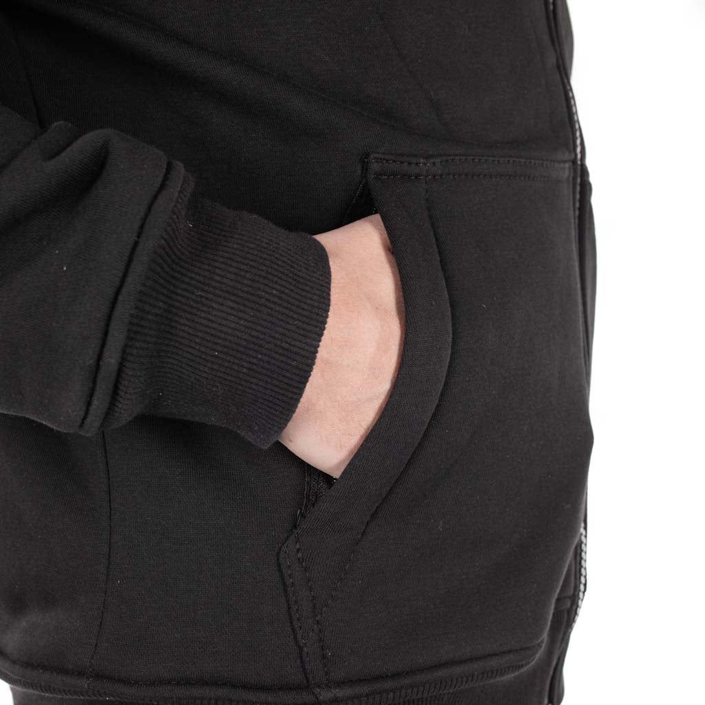 Rusty Stitches Peter Textile Jacket Black - FREE UK Delivery, FREE 365 Day Returns | Moto Central