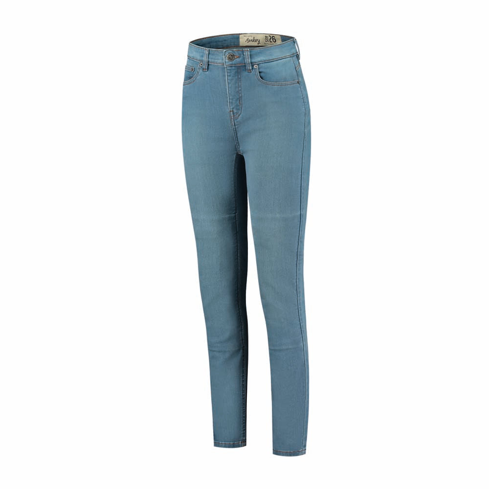 Rusty Stitches Emma Ladies Denim Jeans Denim Blue - FREE UK Delivery, FREE 365 Day Returns | Moto Central