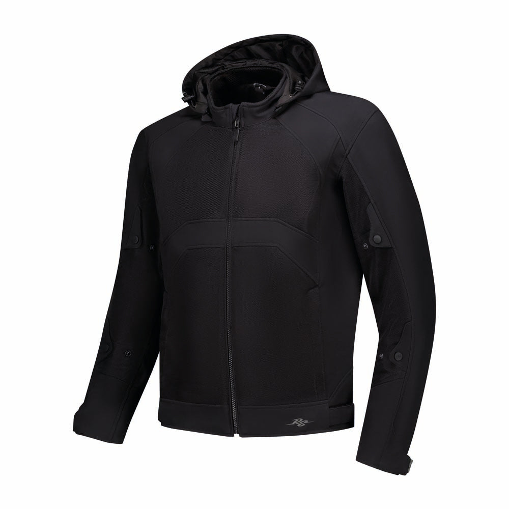 Rusty Stitches Felix Textile Jacket Black - FREE UK Delivery, FREE 365 Day Returns | Moto Central