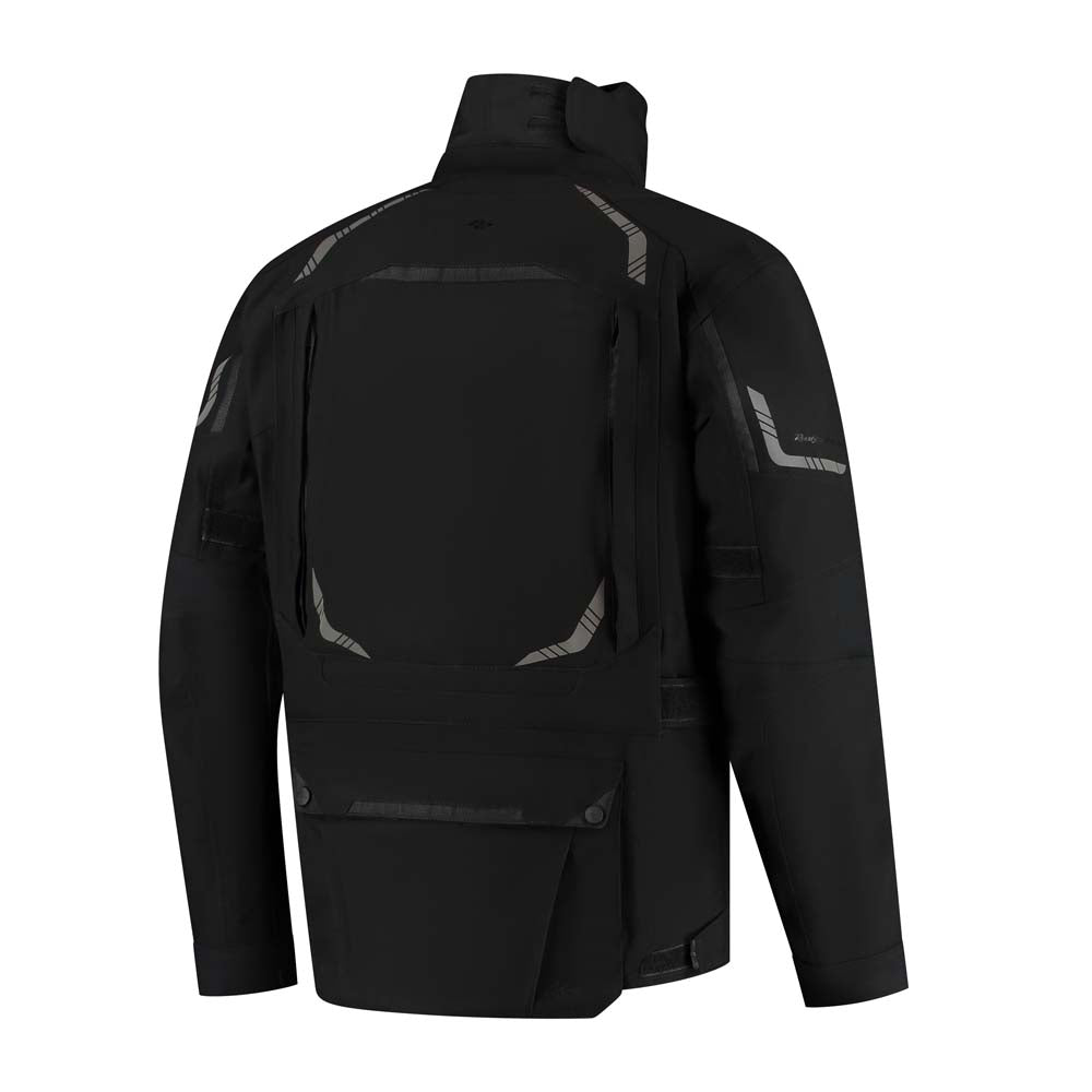 Rusty Stitches Kane Textile Jacket Black - FREE UK Delivery, FREE 365 Day Returns | Moto Central