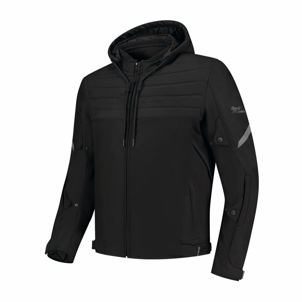 Rusty Stitches Liam Textile Jacket Black - FREE UK Delivery, FREE 365 Day Returns | Moto Central
