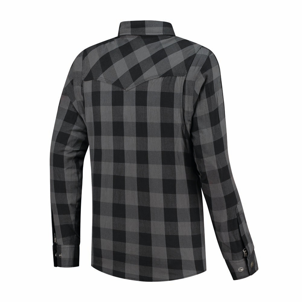 Rusty Stitches Neil V2 Textile Jacket Grey / Black - FREE UK Delivery, FREE 365 Day Returns | Moto Central