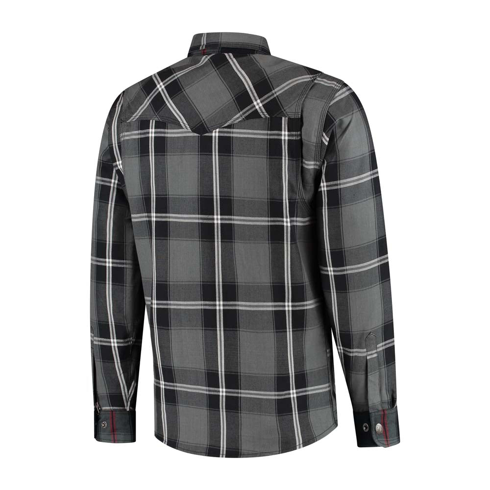 Rusty Stitches Neil V2 Textile Jacket Grey / White / Black - FREE UK Delivery, FREE 365 Day Returns | Moto Central