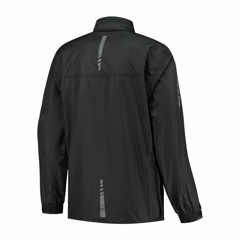 Rusty Stitches Sander Rain Over Jacket Black - FREE UK Delivery, FREE 365 Day Returns | Moto Central