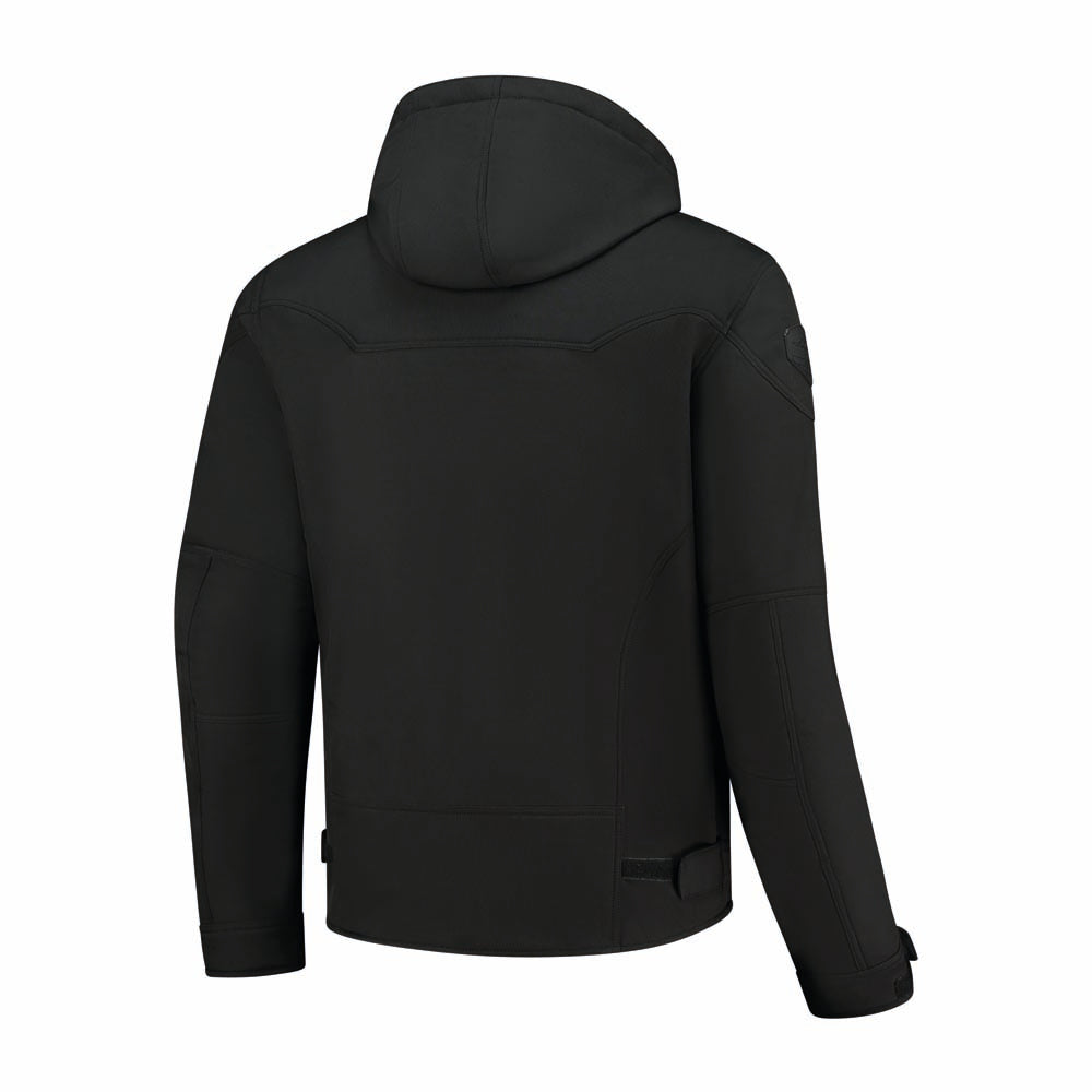 Rusty Stitches William Textile Jacket Black - FREE UK Delivery, FREE 365 Day Returns | Moto Central