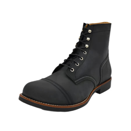 Rokker Moto Ranger Leather Boots Black