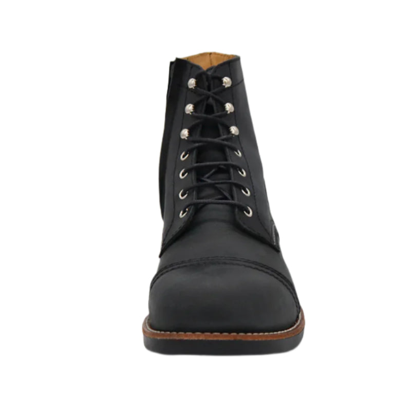 Rokker Moto Ranger Leather Boots Black