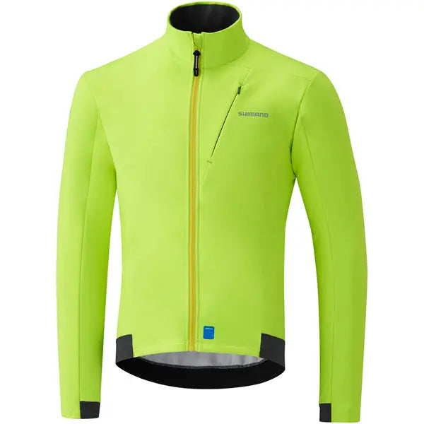Shimano Wind Jacket Neon Yellow - FREE UK Shipping, FREE 365 Day Returns | Moto Central