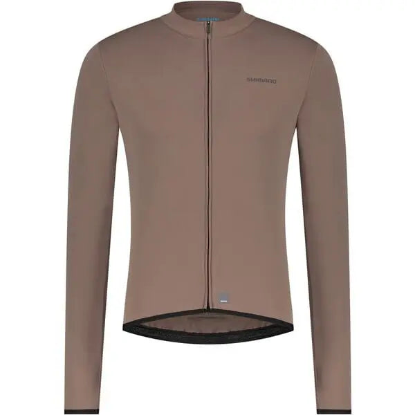 Shimano Vertex Thermal Jersey Chesnut - FREE UK Shipping, FREE 365 Day Returns | Moto Central