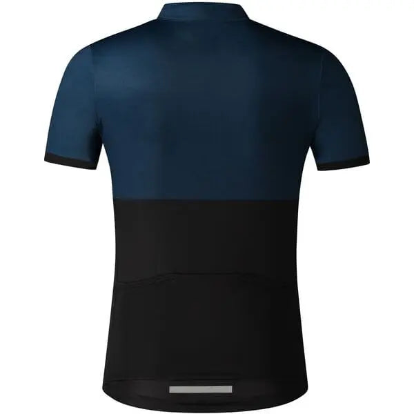 Shimano Element Jersey Navy - FREE UK Shipping, FREE 365 Day Returns | Moto Central