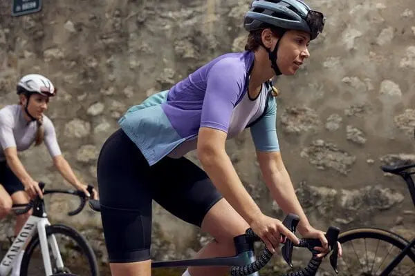 Shimano Sumire Ladies Jersey Purple / Green - FREE UK Shipping, FREE 365 Day Returns | Moto Central