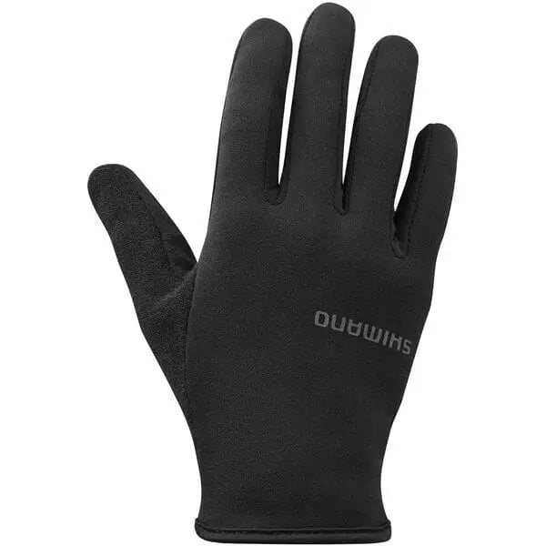 Shimano Light Thermal Gloves Black - FREE UK Shipping, FREE 365 Day Returns | Moto Central