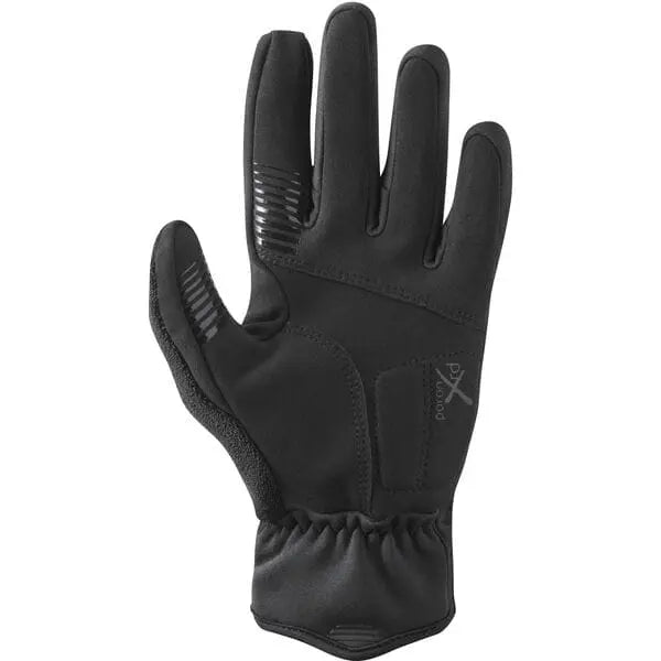 Shimano Windstopper Insulated Gloves Black - FREE UK Shipping, FREE 365 Day Returns | Moto Central