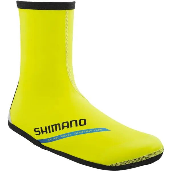 Shimano Dual Fit Thermal Shoe Cover Neon Yellow - FREE UK Shipping, FREE 365 Day Returns | Moto Central