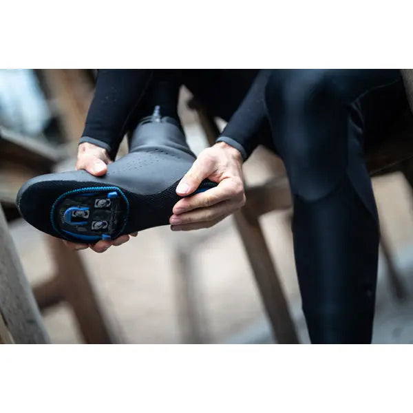 Shimano S-Phyre Insulated Shoe Cover Black - FREE UK Shipping, FREE 365 Day Returns | Moto Central