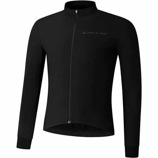 Shimano Clothing S-PHYRE Thermal Jersey Black - FREE UK Shipping, FREE 365 Day Returns | Moto Central
