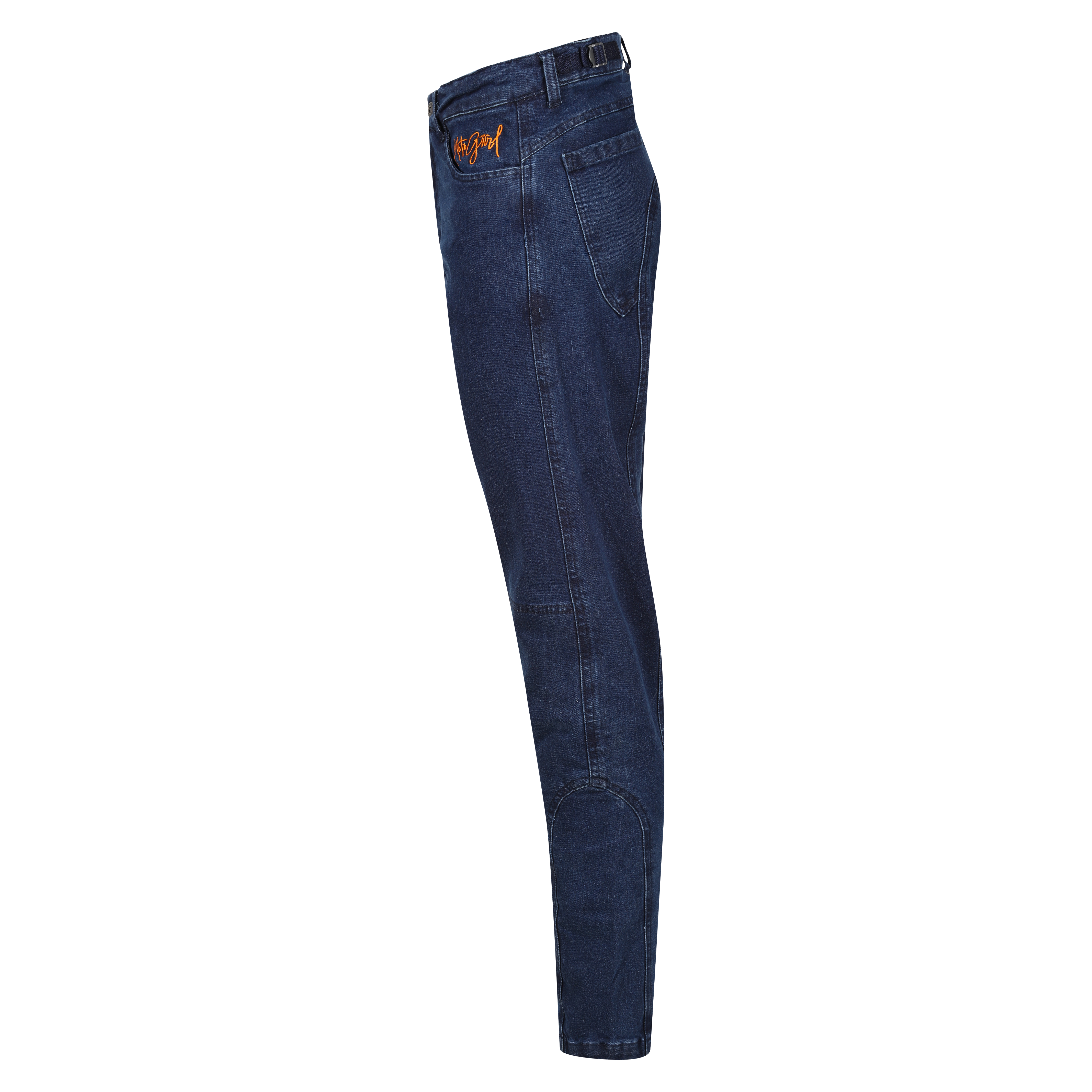 MotoGirl Isla Ladies Denim Jeans Blue - FREE UK Shipping, FREE 365 Day Returns | Moto Central