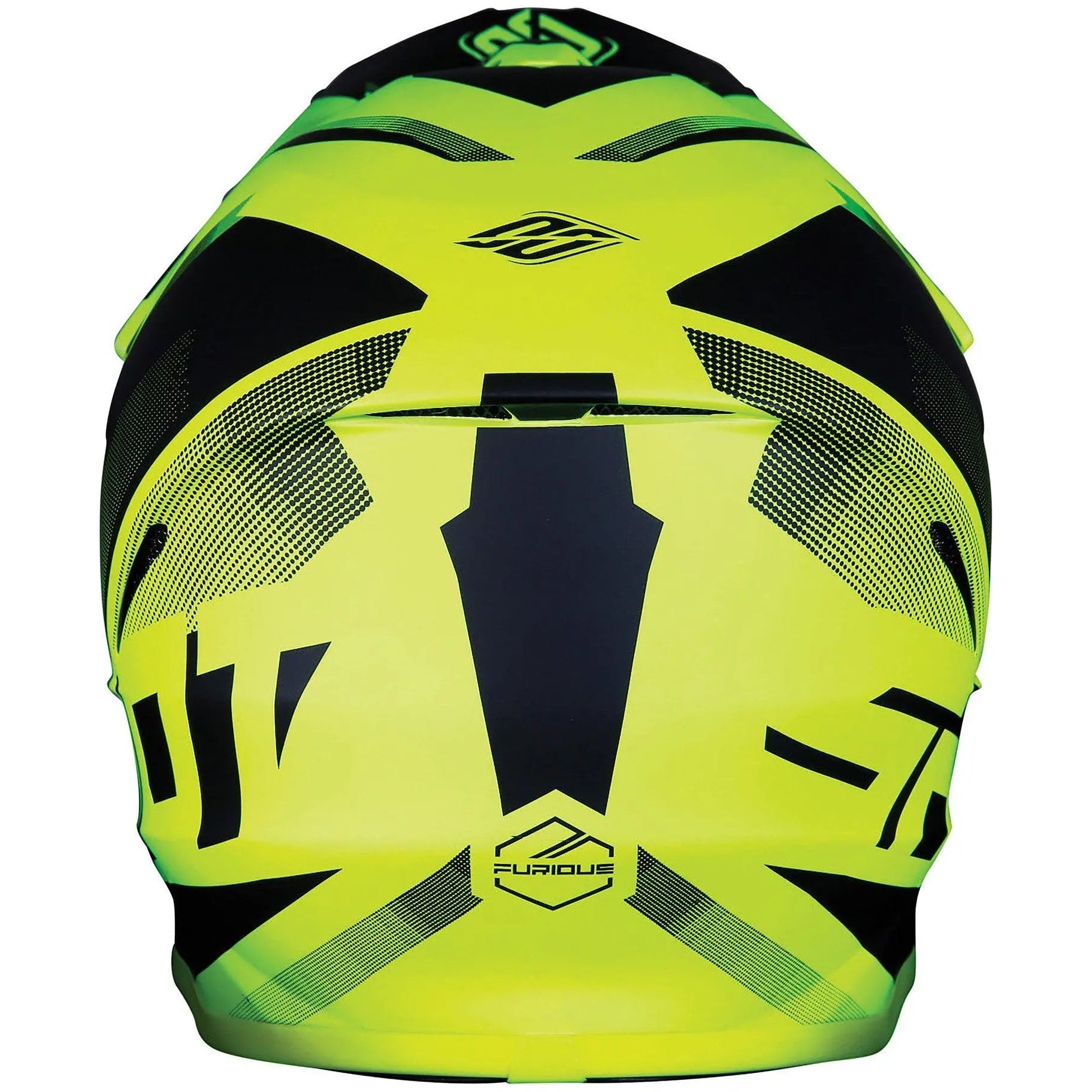 Shot Furious MX Helmet Ultimate Matt Neon Yellow - FREE UK Shipping, FREE 365 Day Returns | Moto Central