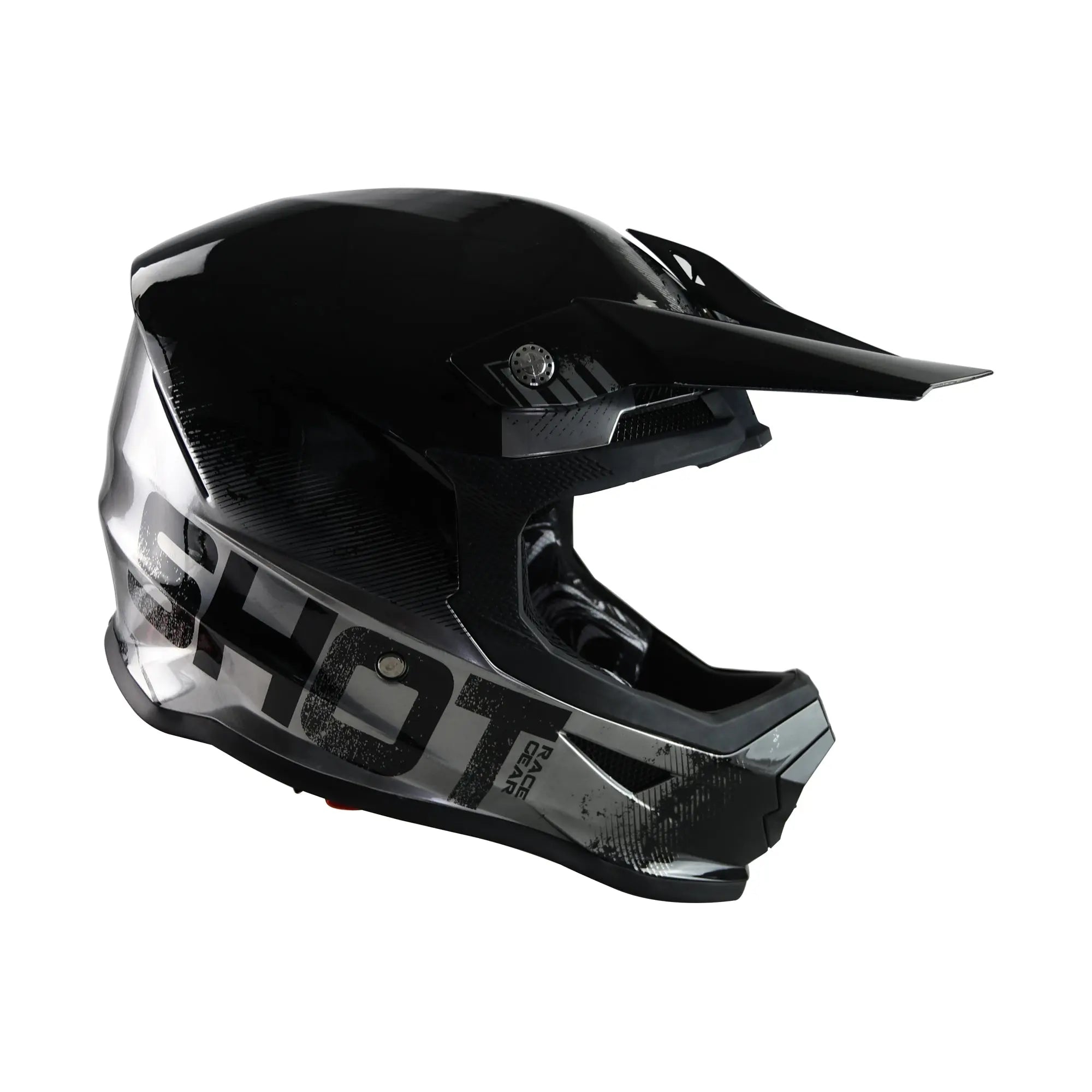 Shot Furious MX Helmet Coalition Silver Chrome - FREE UK Shipping, FREE 365 Day Returns | Moto Central